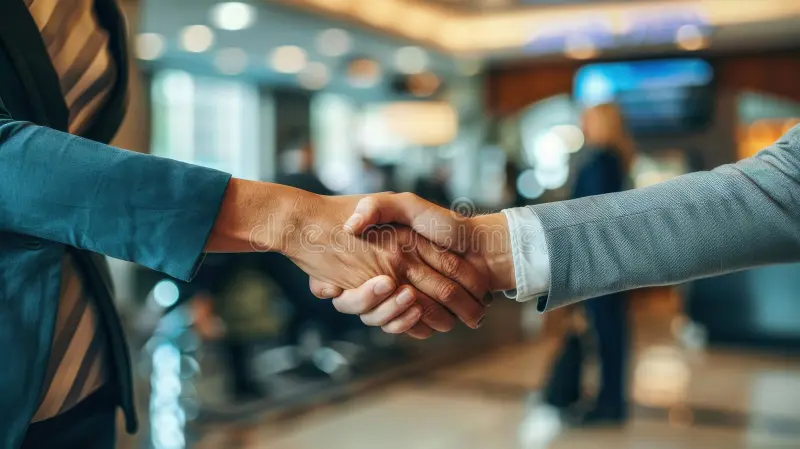 Business Partnership Handshake