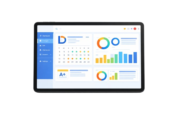 Desktop ERP admin interface